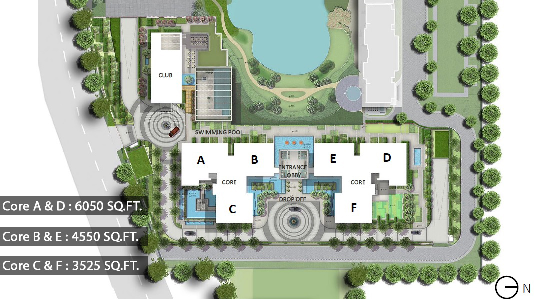 Master Plan Trump Towers Delhi NCR