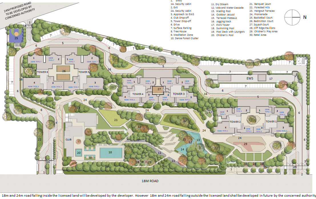 Master Plan Godrej Aristocrat