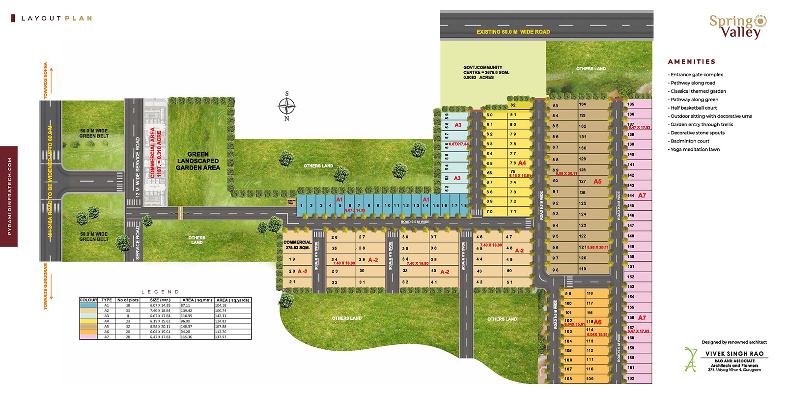 Master Plan Pyramid Spring Valley