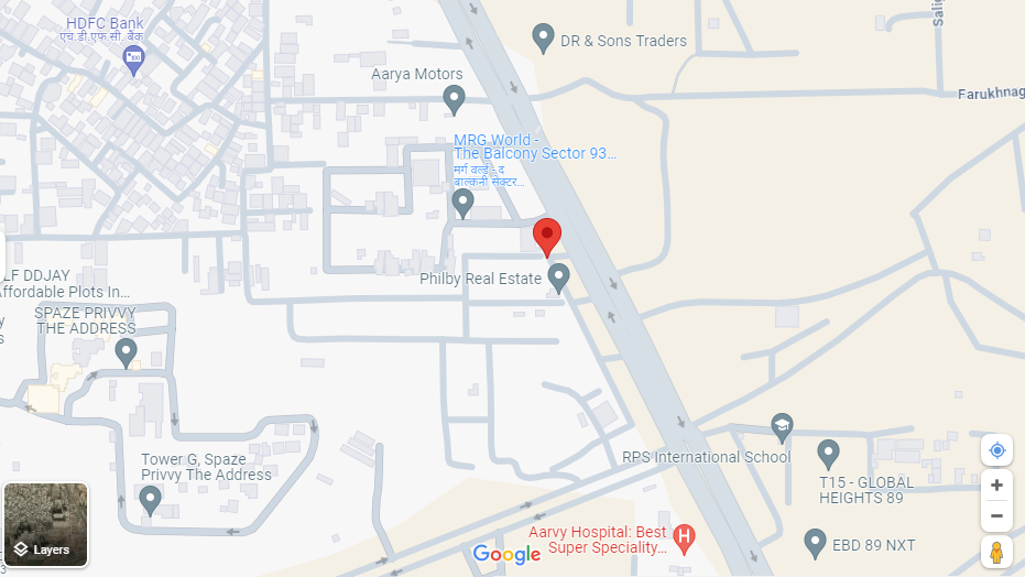 ROF Insignia Park Location Map