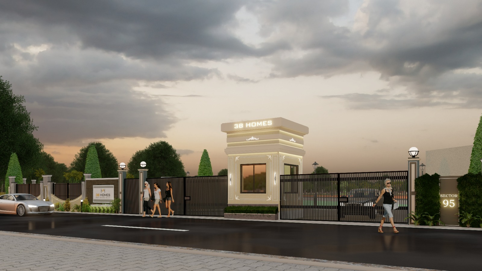 Master Plan 3B Homes Estate 95