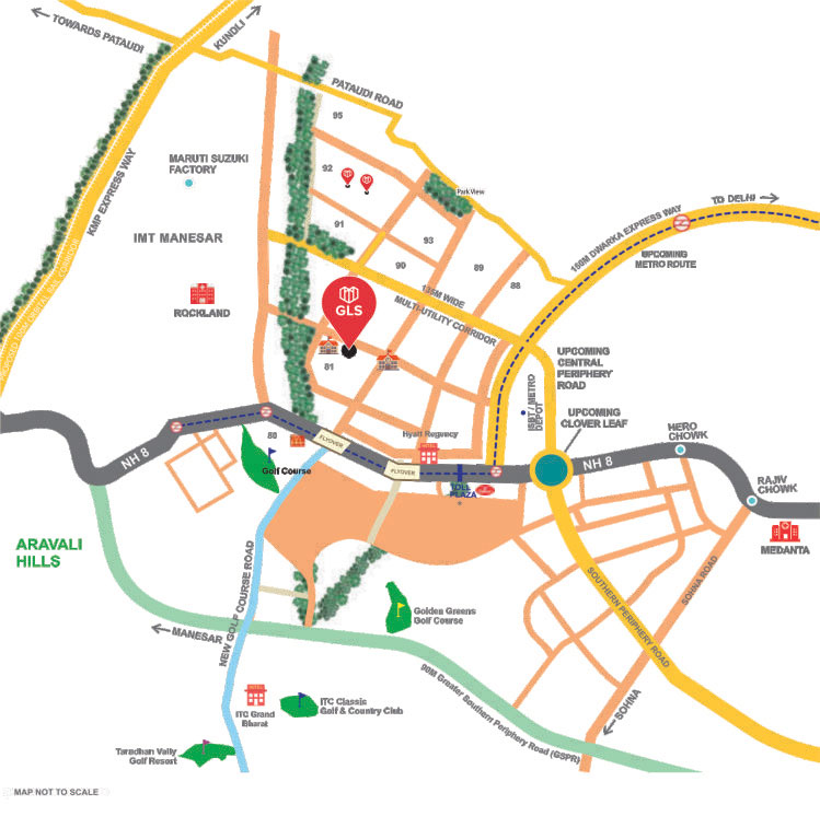 GLS Avenue 81 Location Map