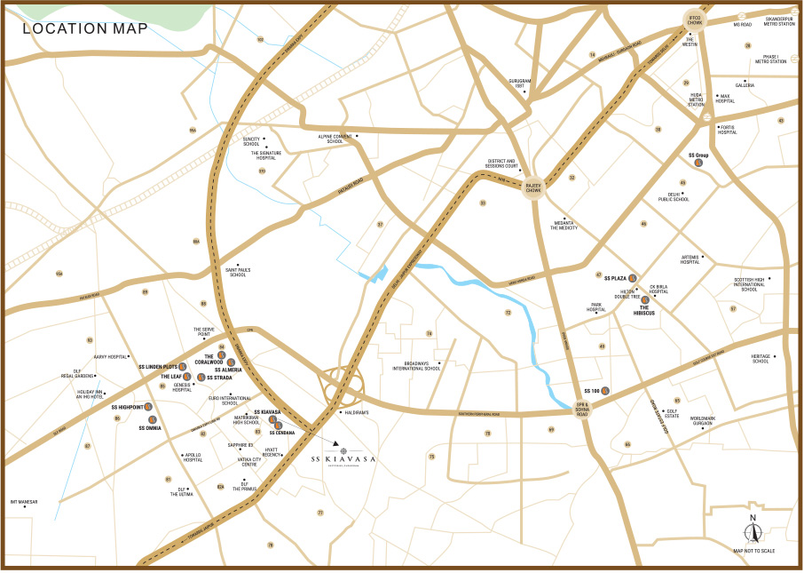 SS Group Kiavasa Location Map