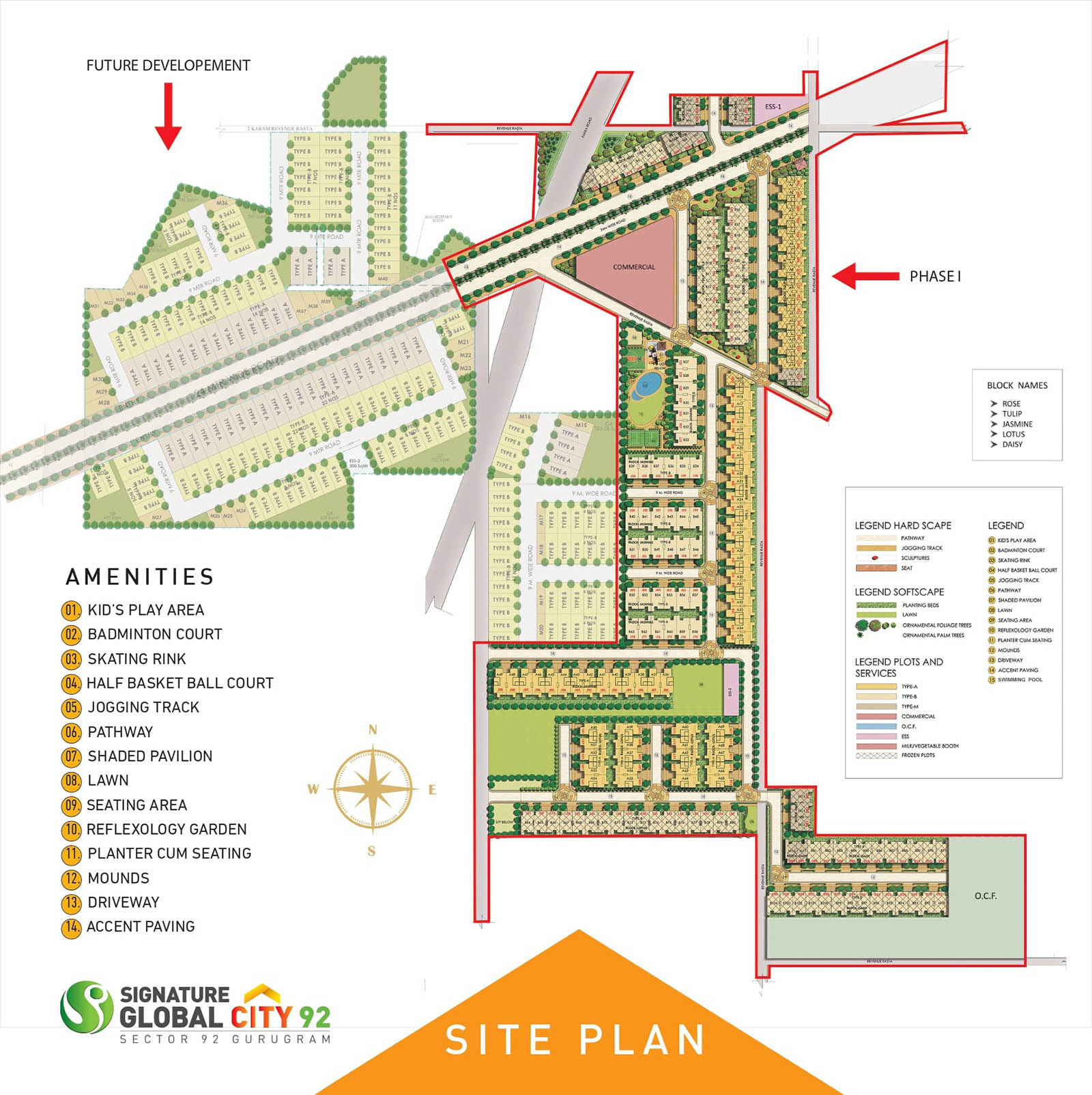 Master Plan Signature Global City 92