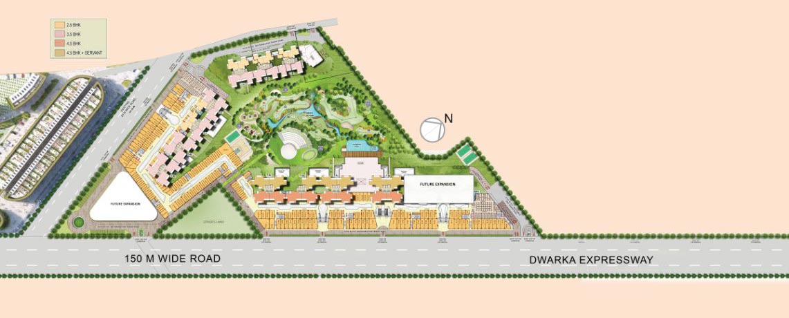 Master Plan M3M Capital Walk
