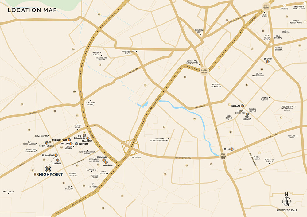 SS Group Highpoint Location Map