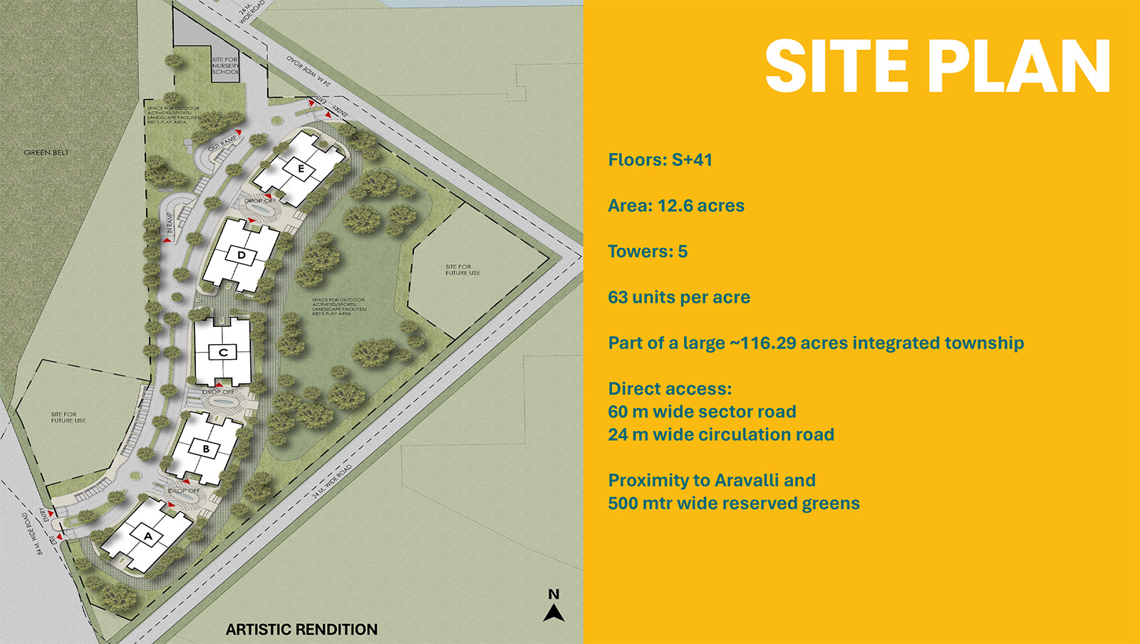 Master Plan DLF Privana West