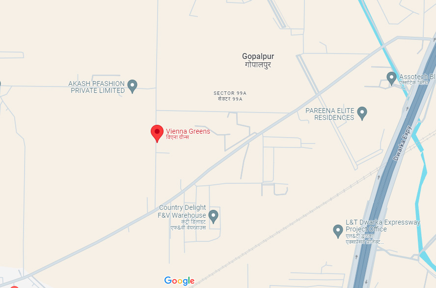Skywhales Vienna Greens Location Map