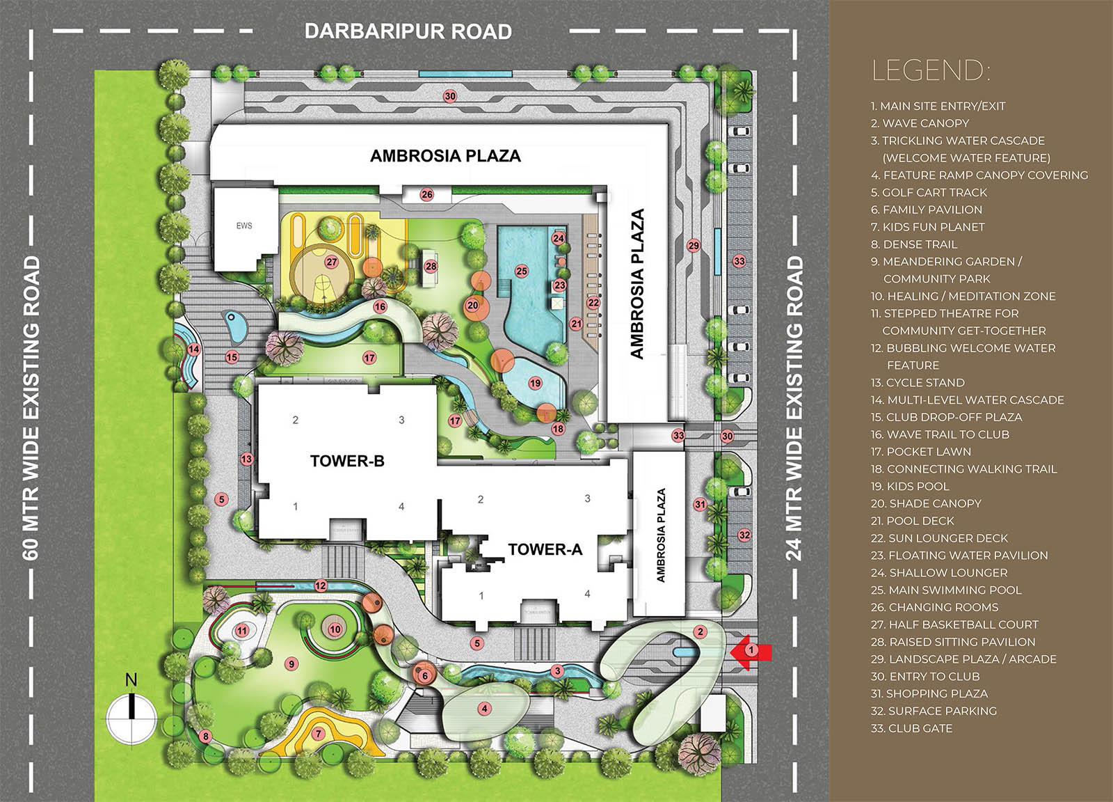 Master Plan Vardhman Samisha Ambrosia