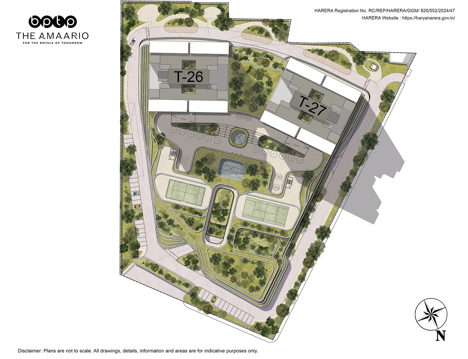 Master Plan BPTP The Amaario