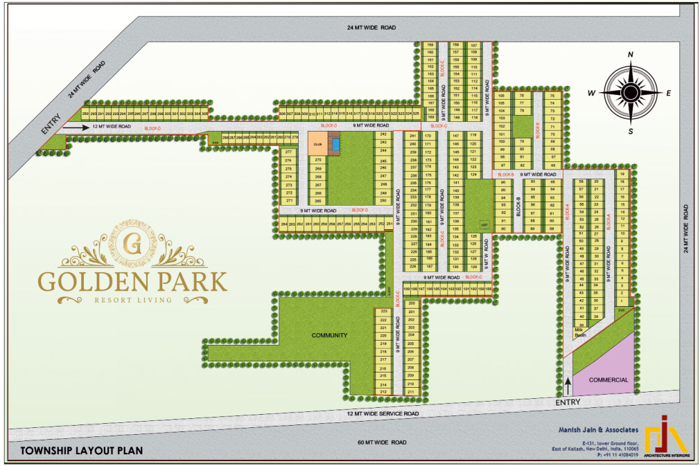 Master Plan Meffier Infra Golden Park