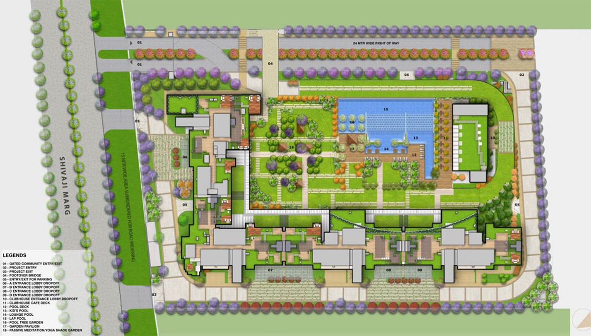 Master Plan DLF One Midtown