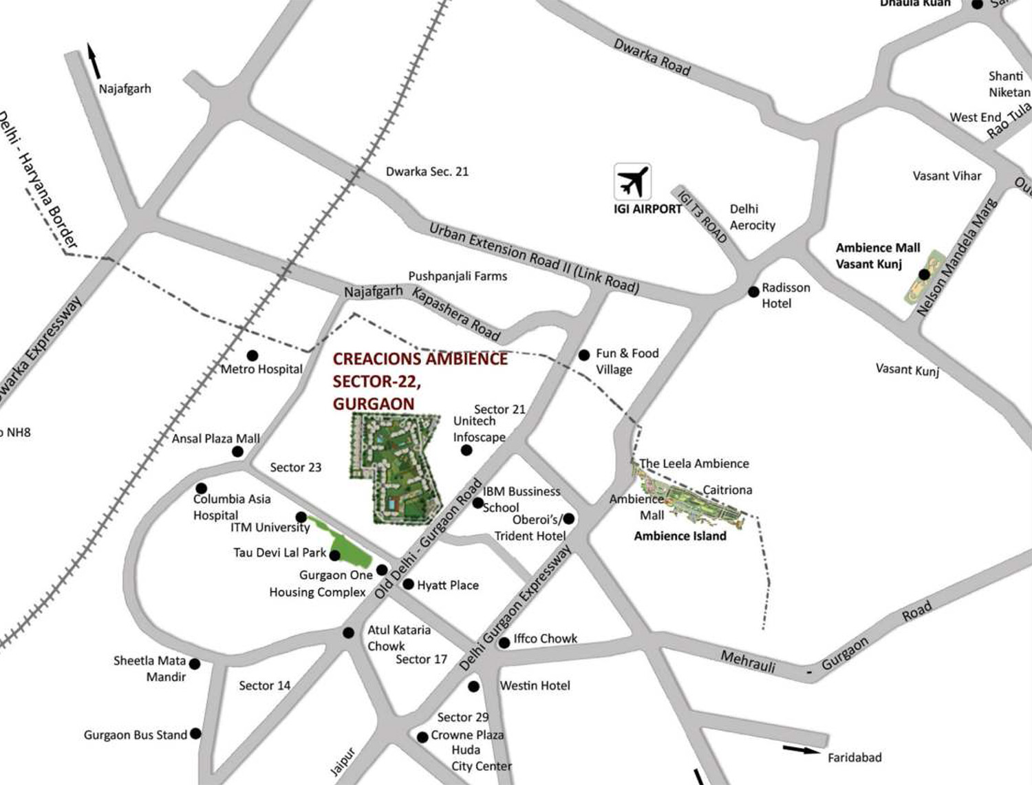 Ambience Creacions Location Map