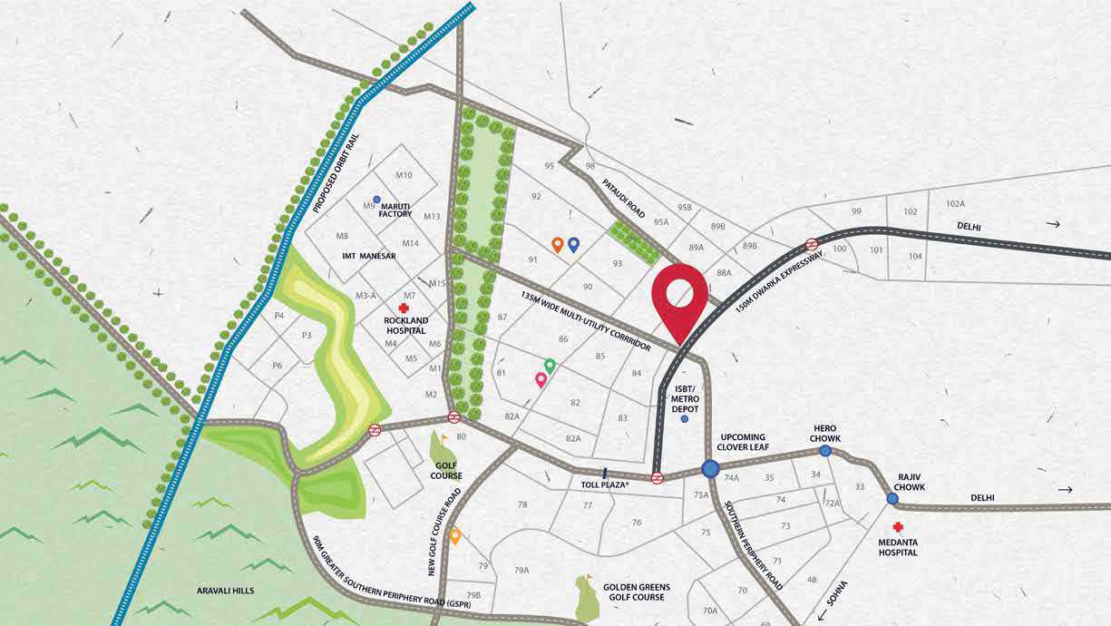 Bestech Central Boulevard Location Map