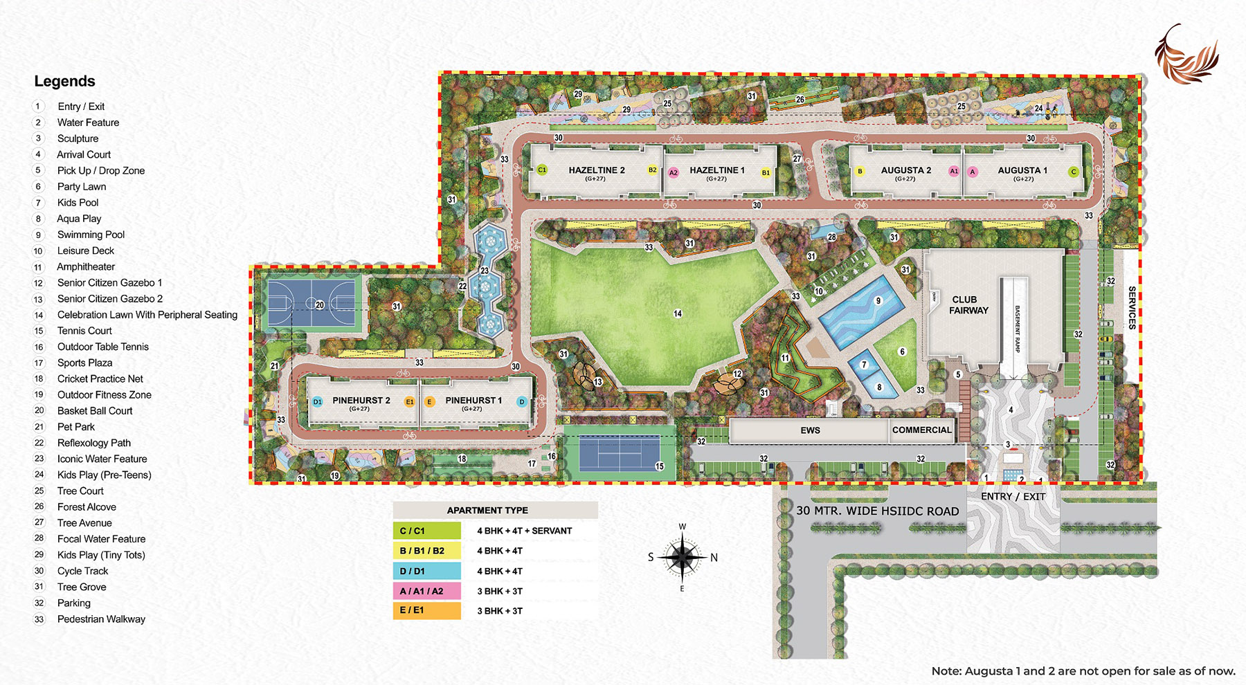 Master Plan Eldeco Fairway Reserve