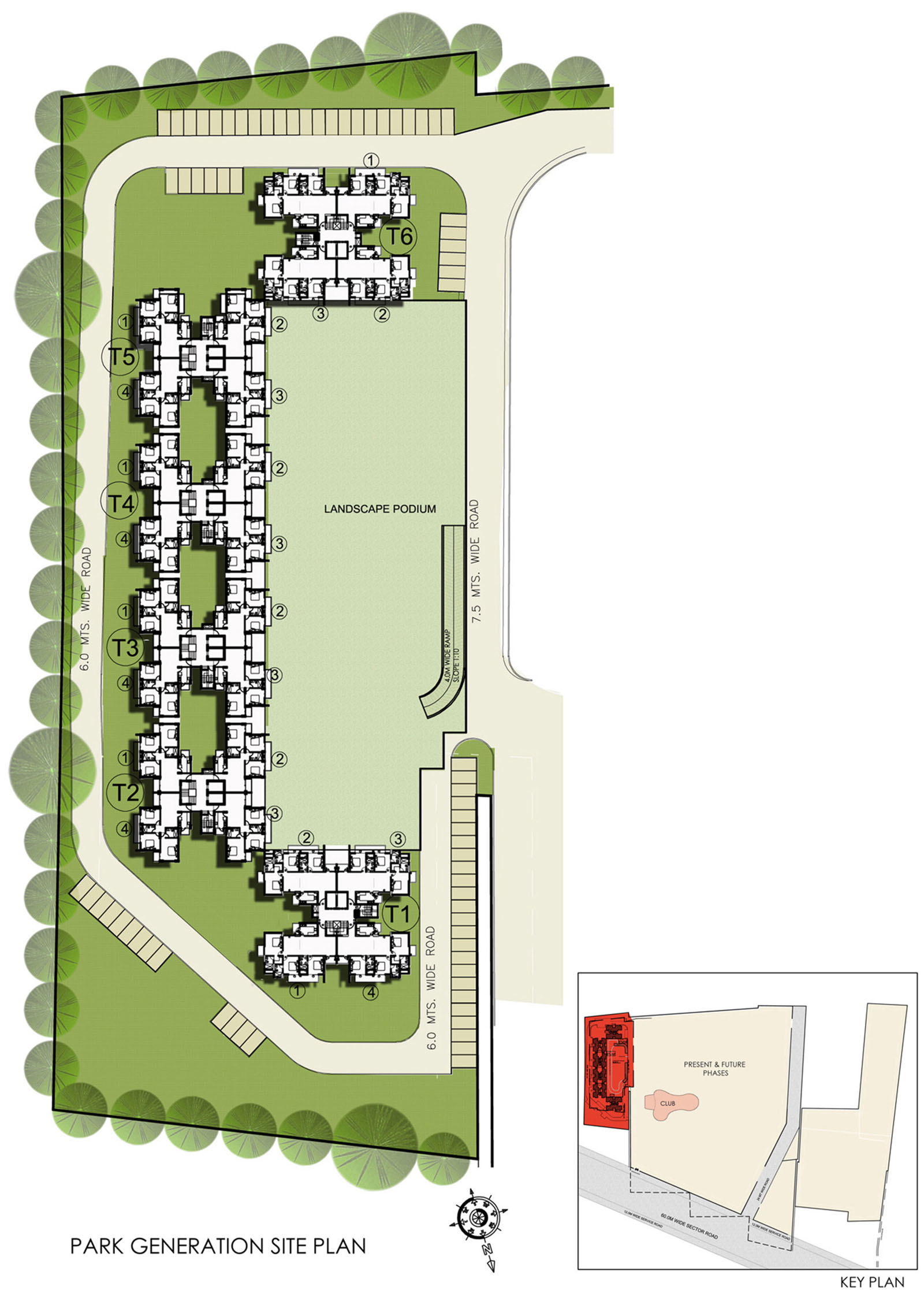 Master Plan BPTP Park Generations