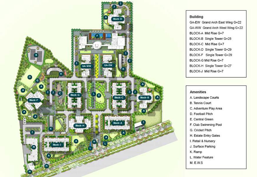 Master Plan IREO Grand Arch
