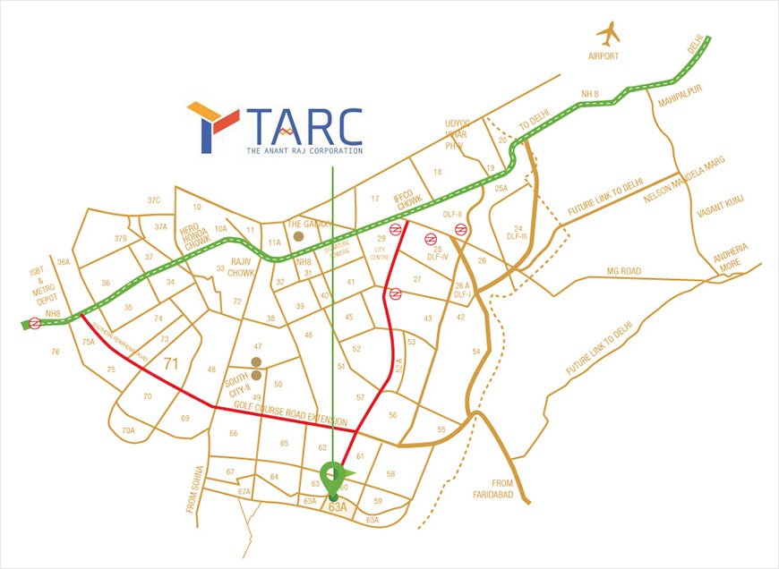 Tarc Ishva Location Map