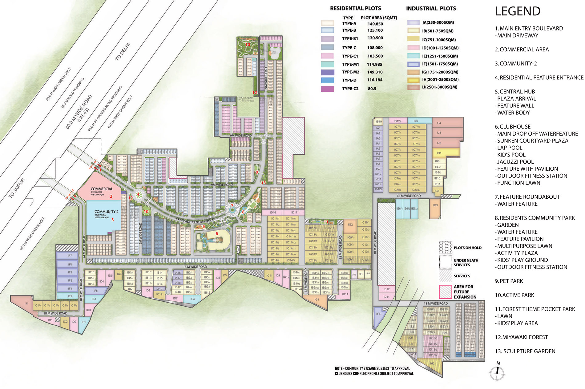 Master Plan Signature City Of Colours