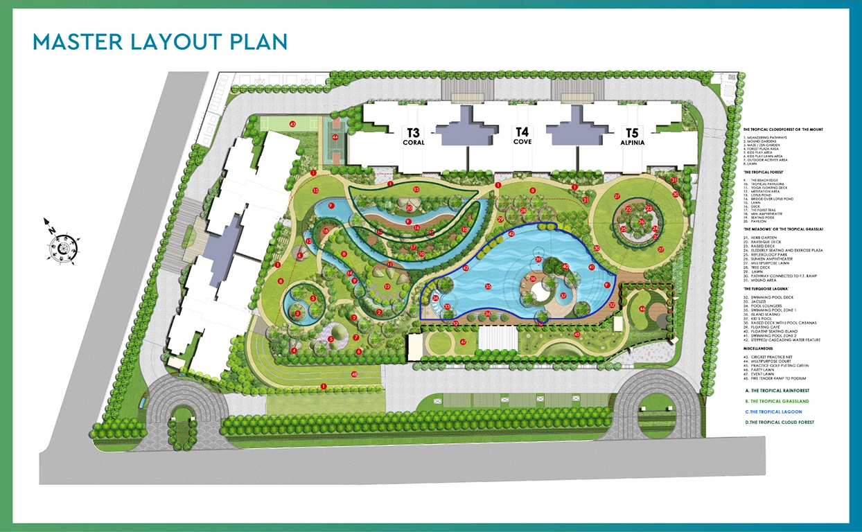 Master Plan Godrej Tropical Isle