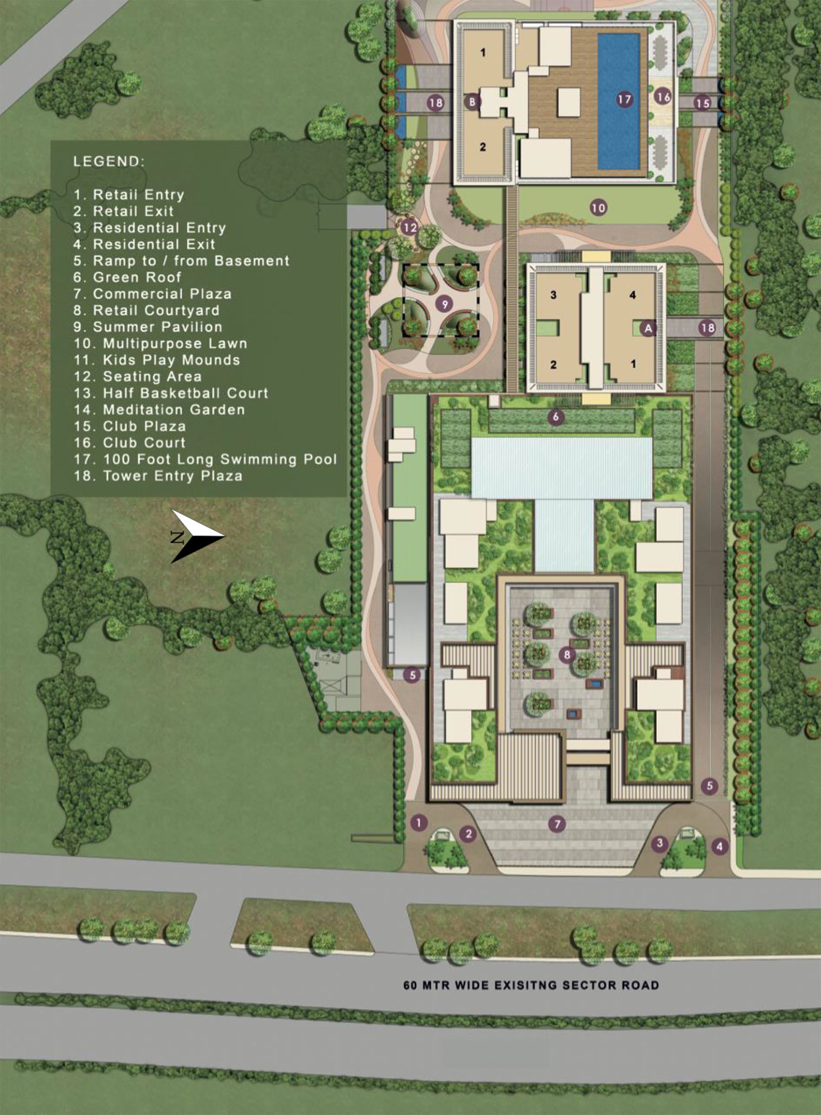 Master Plan Conscient Hines Elevate Reserve