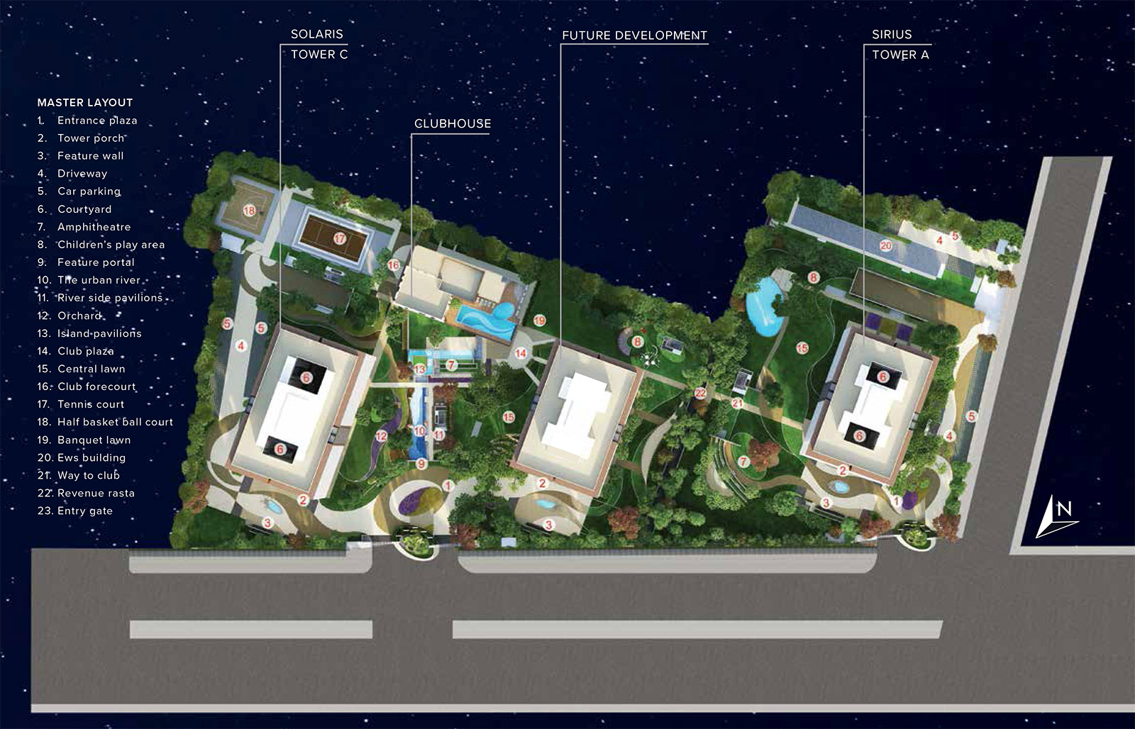 Master Plan Mahindra Luminare