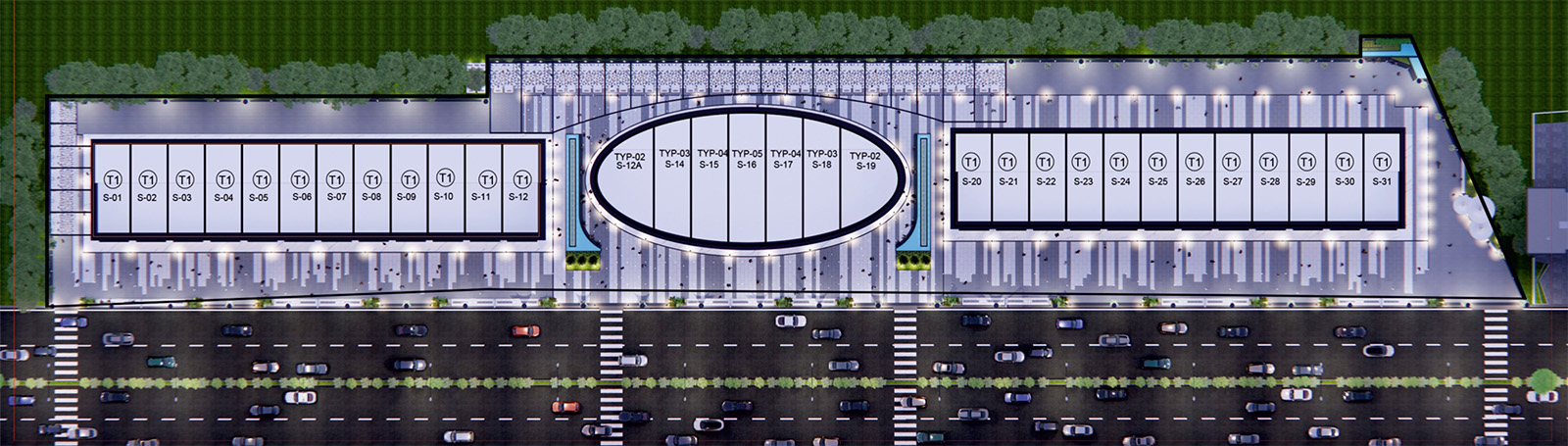 Master Plan BPTP The Oval