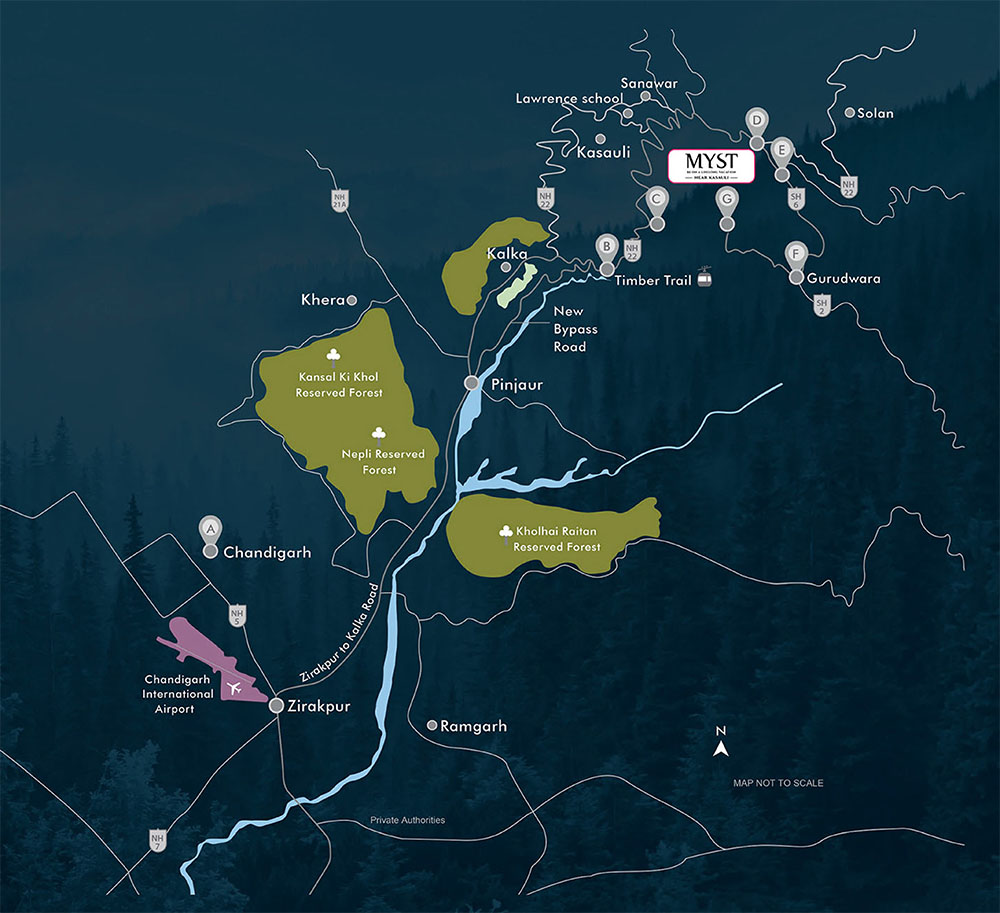 Tata MYST Location Map