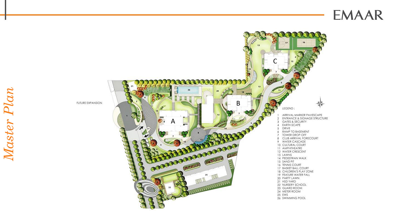 Master Plan Emaar Digihomes