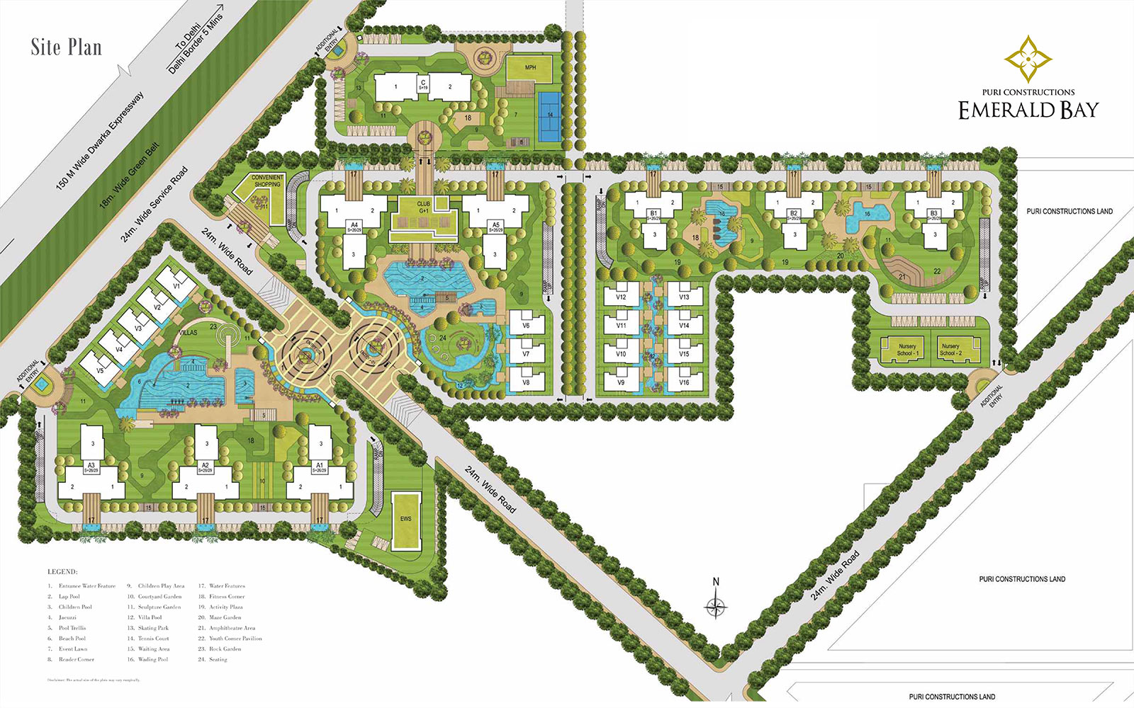 Master Plan Puri Emerald Bay