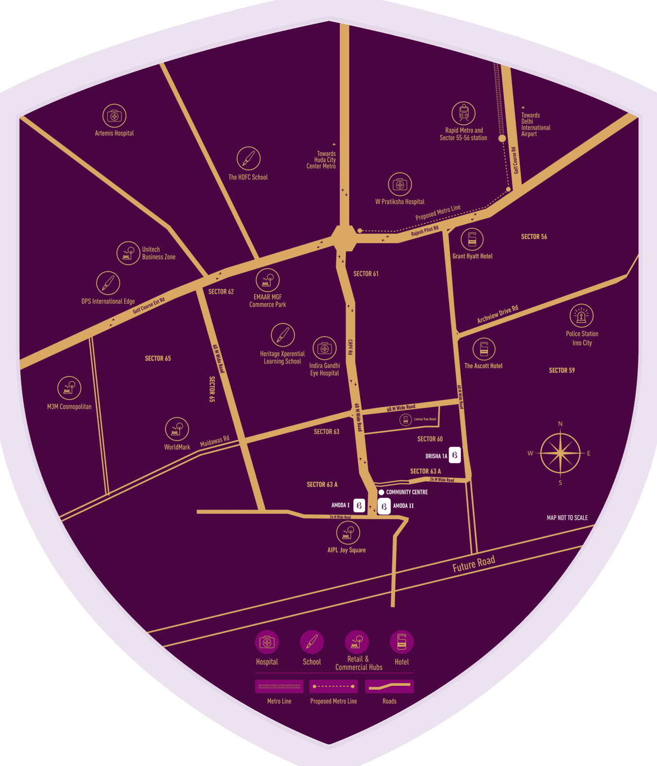 Birla Navya Location Map