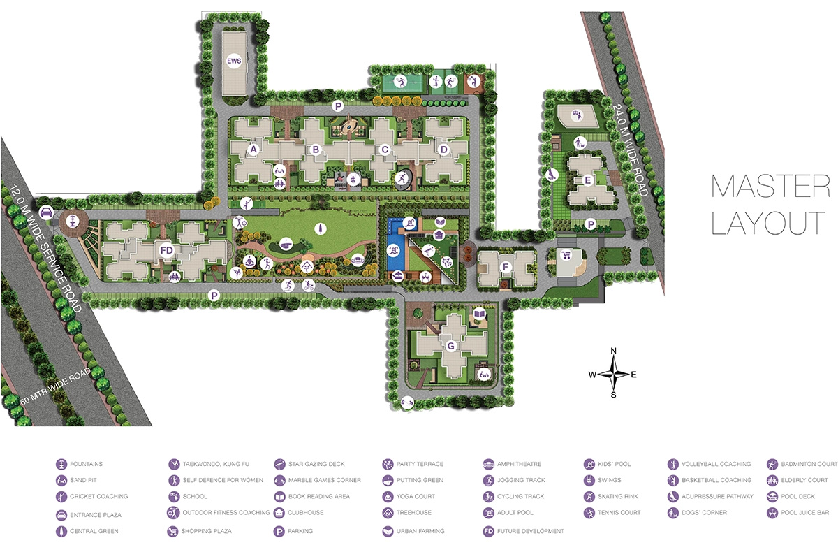 Master Plan Godrej Arista