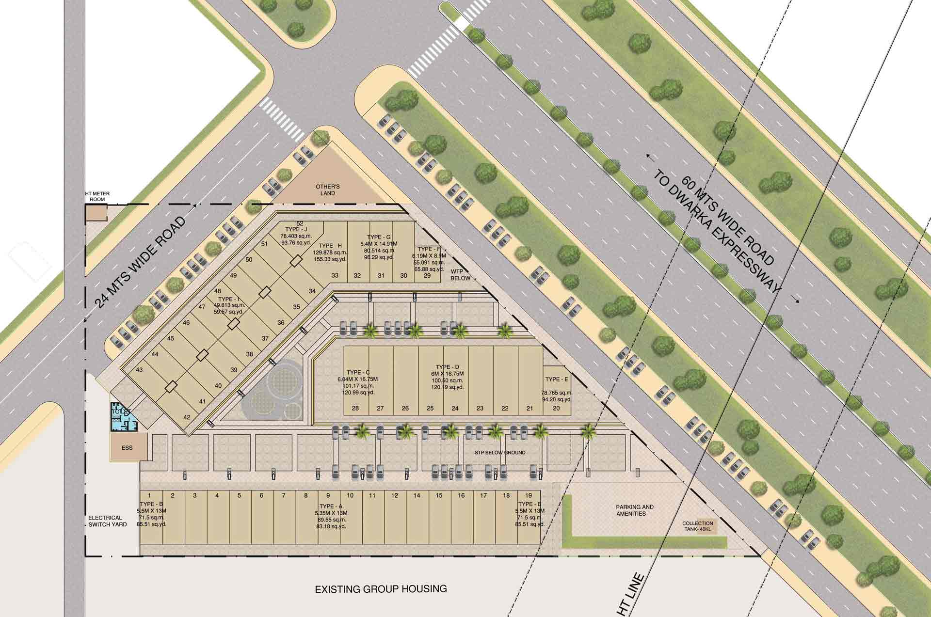 Master Plan Adani Oyster Arcade
