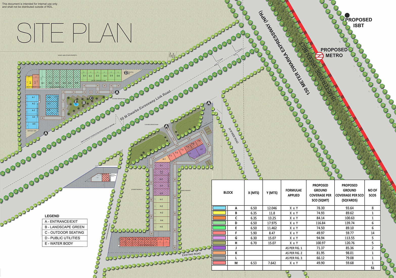 Master Plan Raheja SCO Market