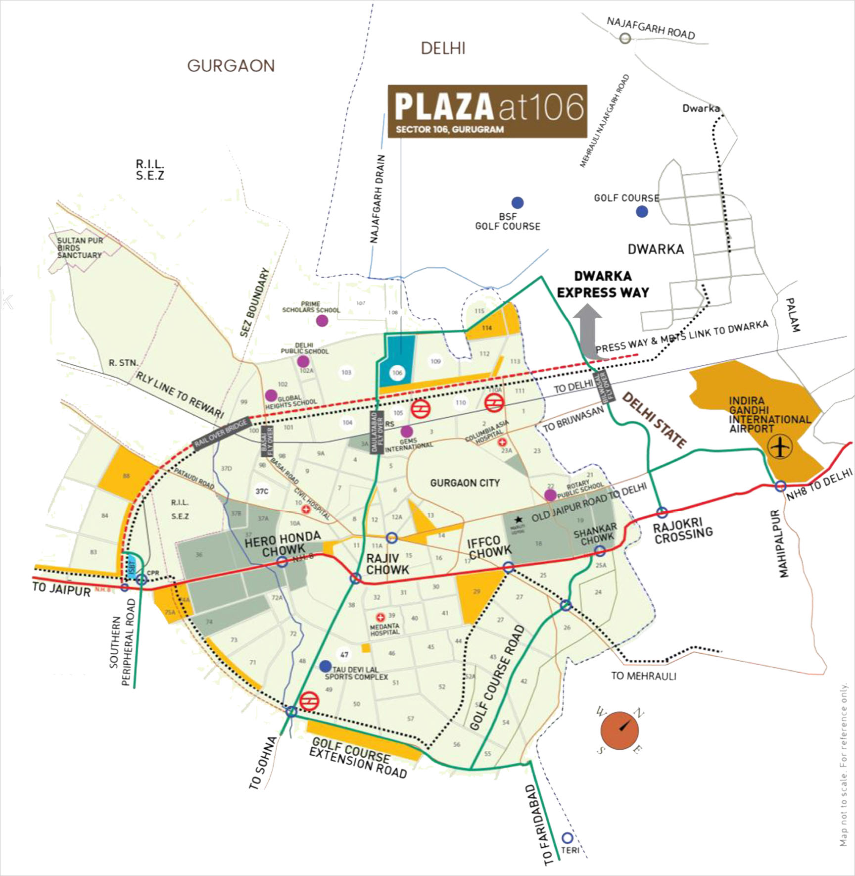 WTC Plaza 106 Location Map