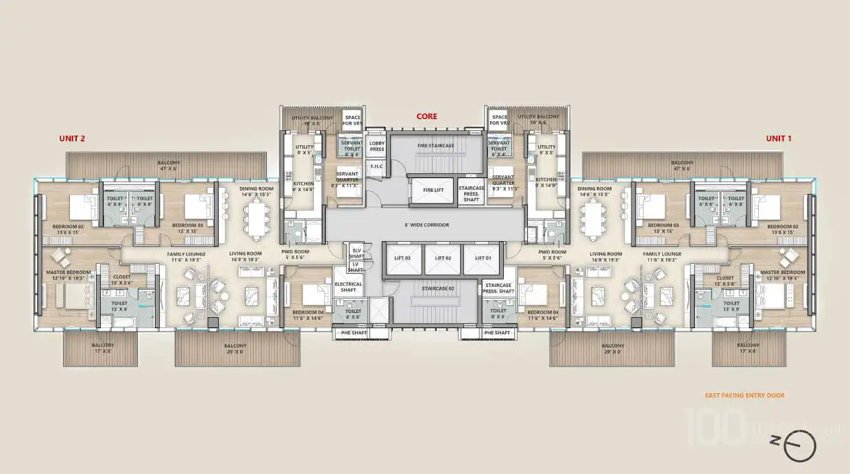 Paras The Manor - Floor Plan 2