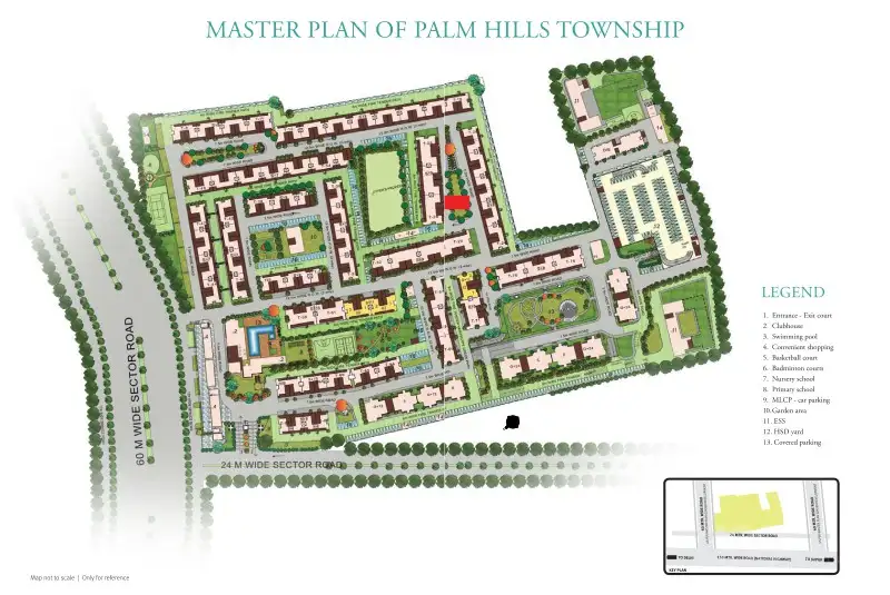 Master Plan Emaar Palm Select