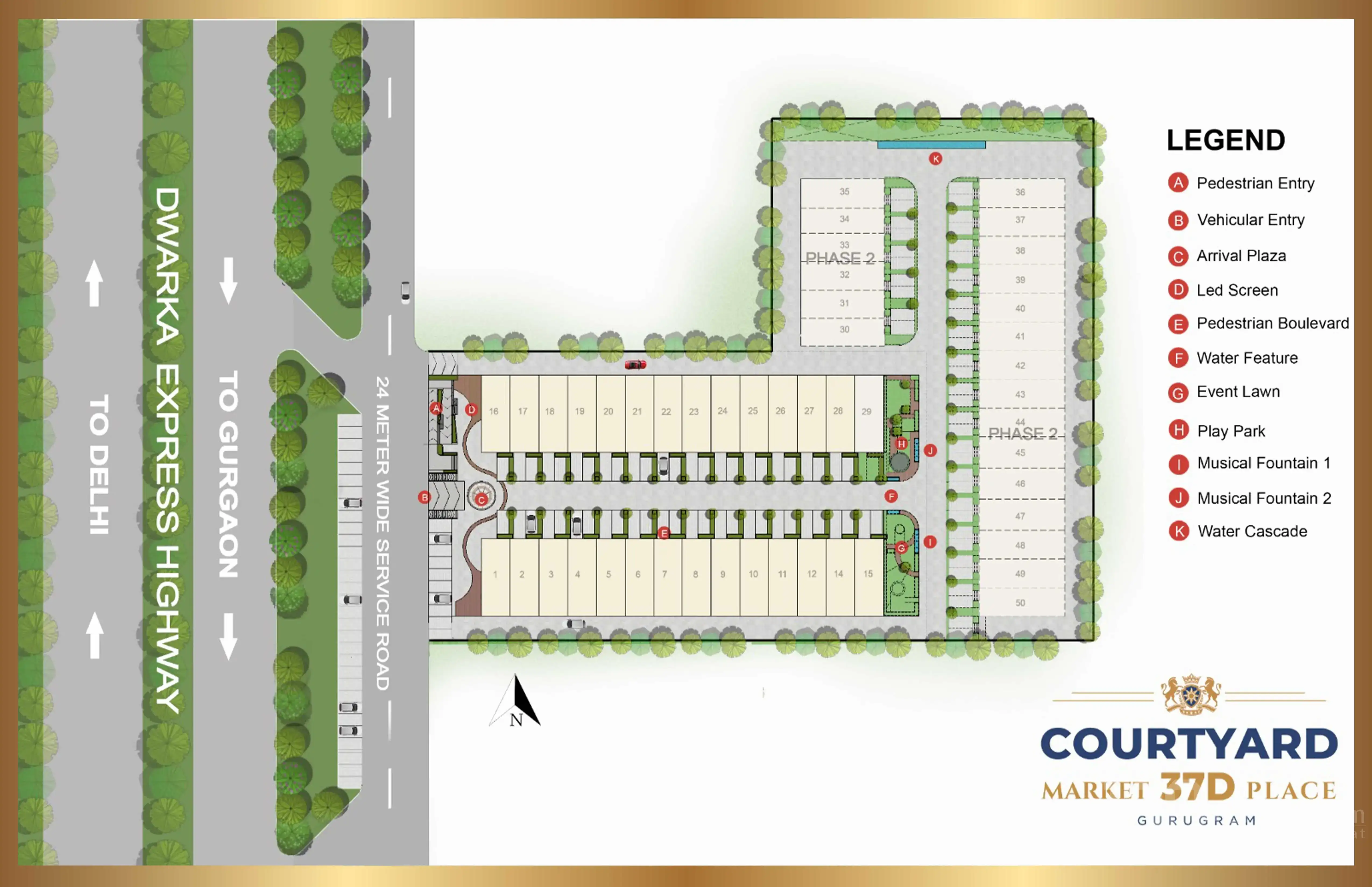 Master Plan Courtyard Market 37d Place