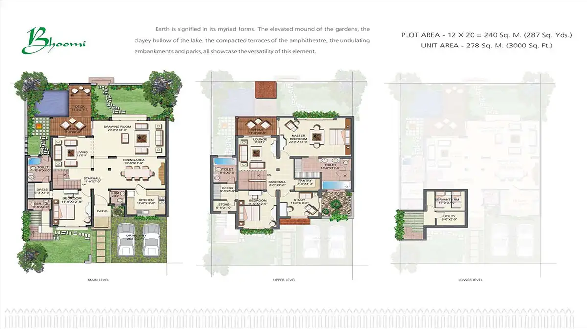 Tatvam Villas - 3 BHK - Bhoomi