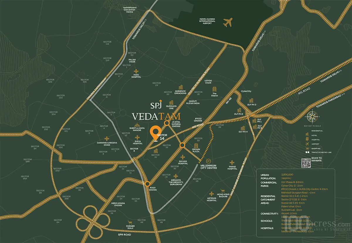 SPJ Vedatam Location Map