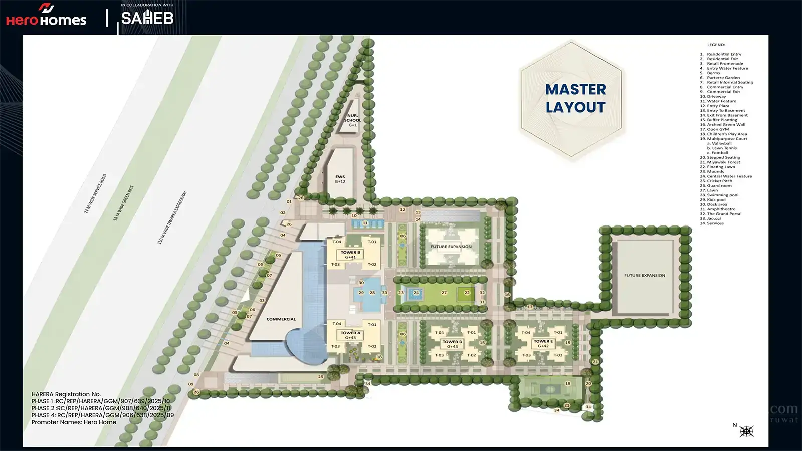 Master Plan Hero Homes Palatial