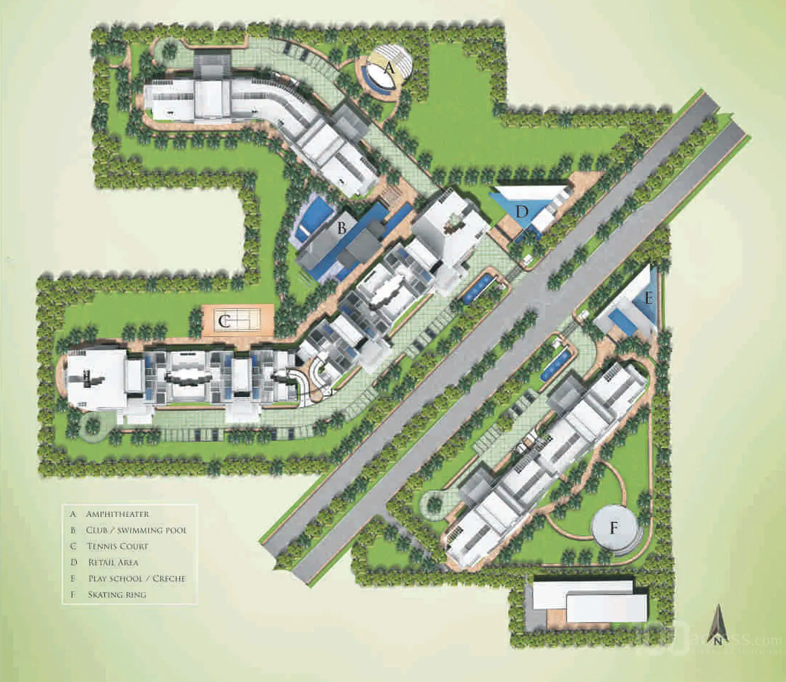 Master Plan Landmark Akaya