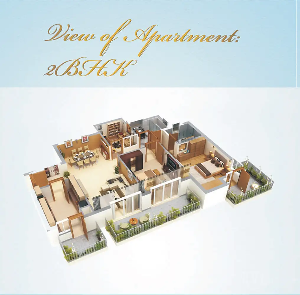 Indiabulls Centrum Park - 2 BHK