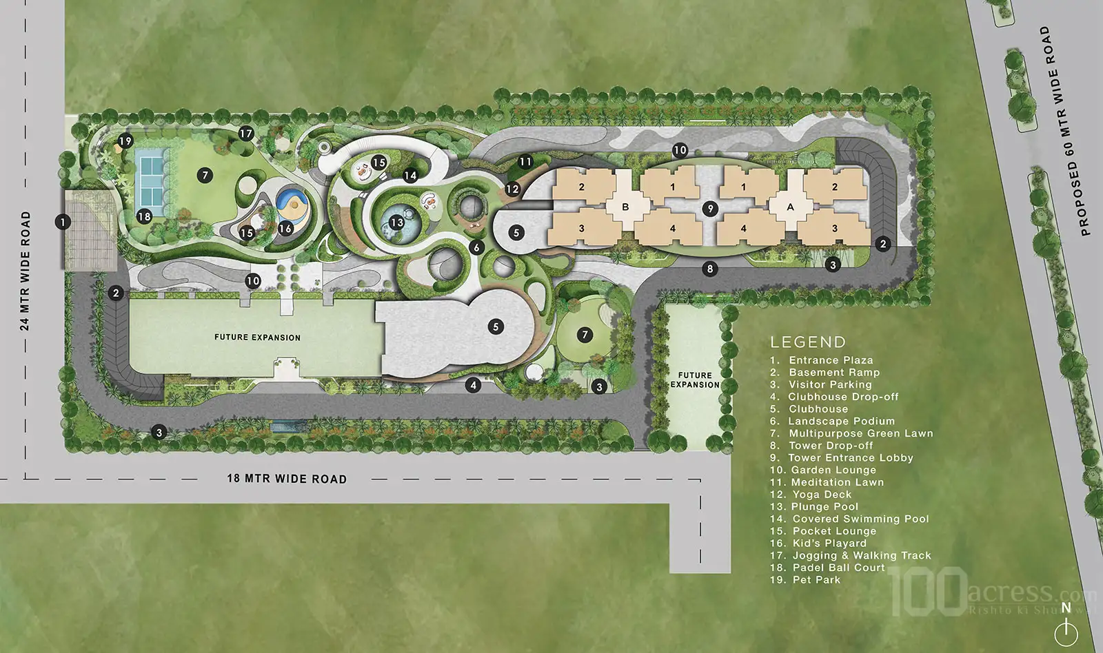 Master Plan Conscient Elaira Residences