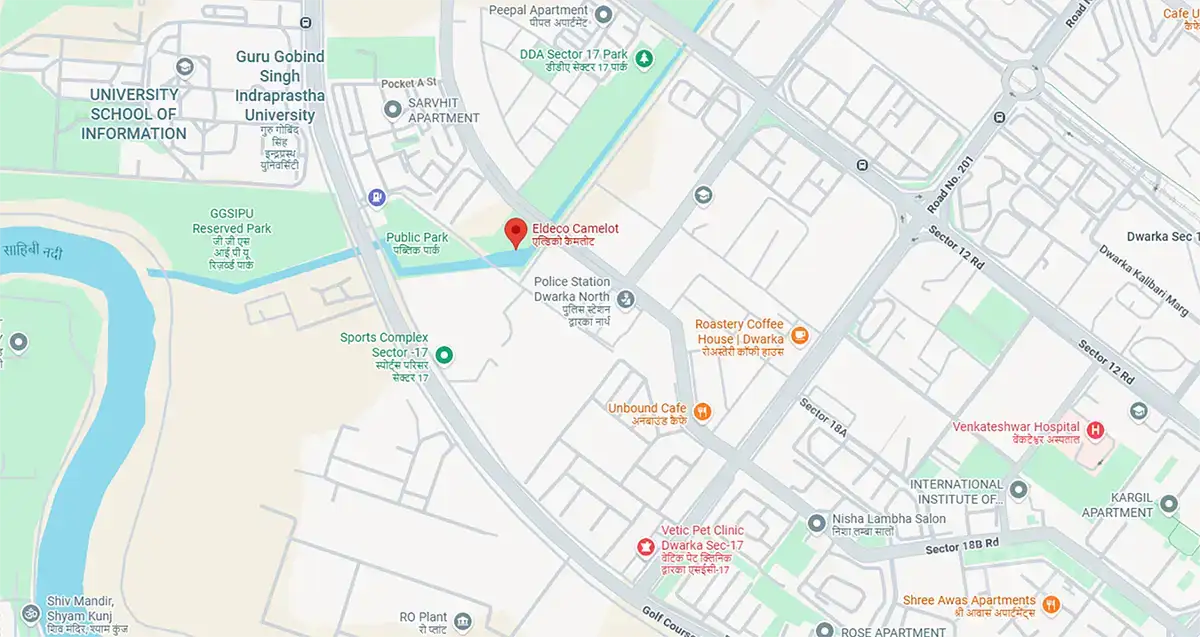 Eldeco Camelot Location Map