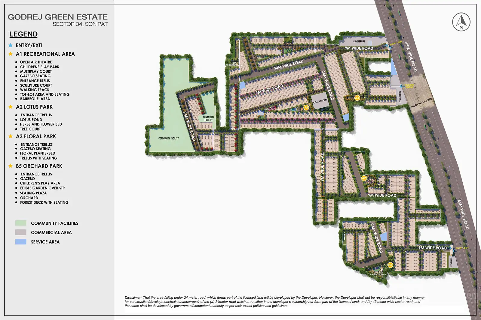 Master Plan Godrej Green Estate