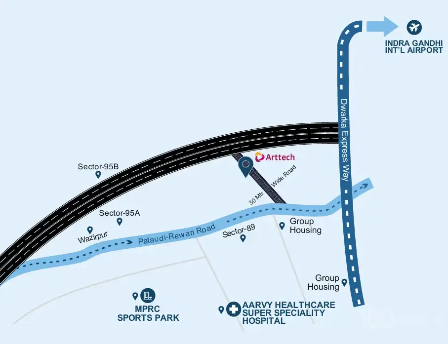 ArtTech The Story House Location Map