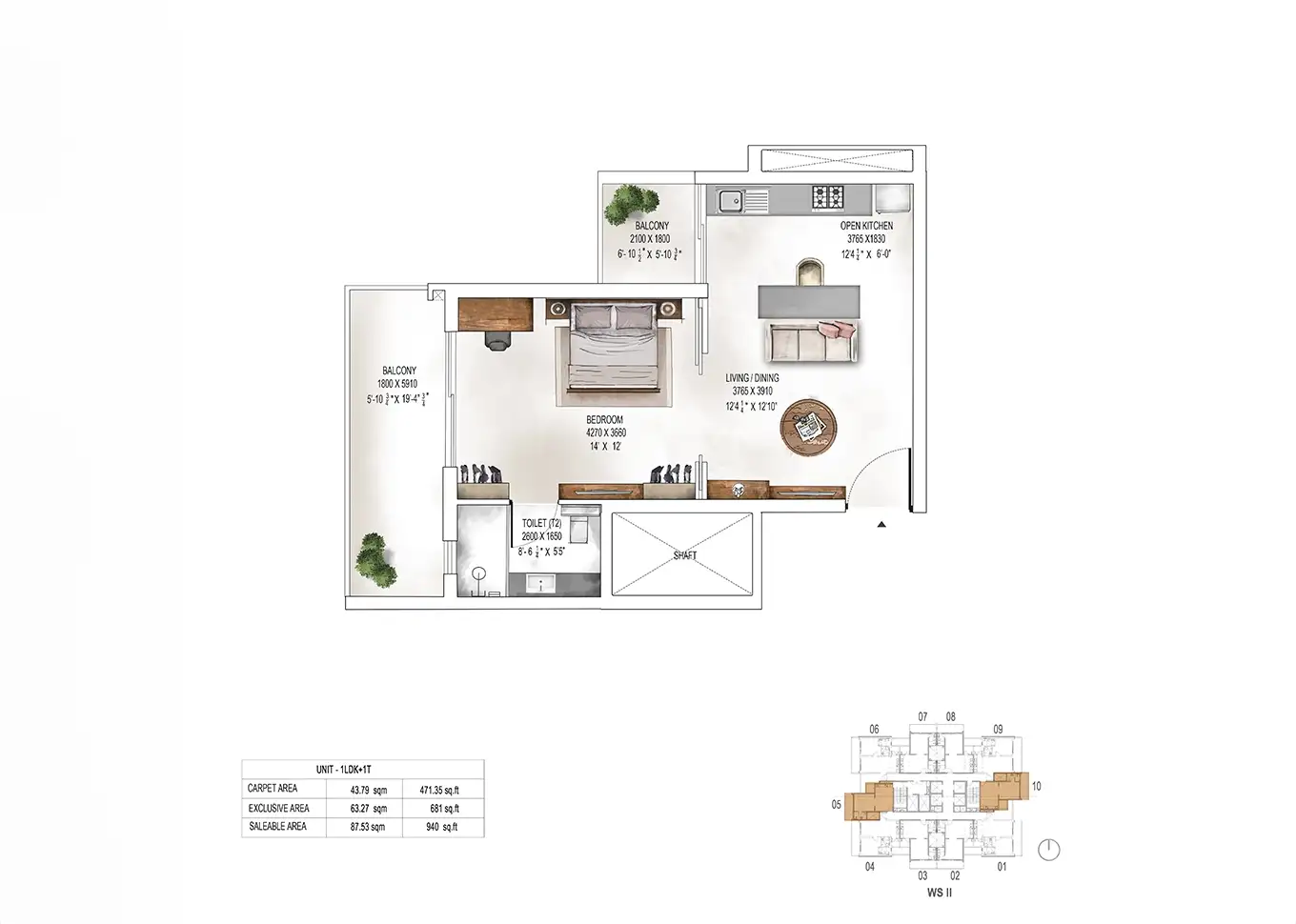 Krisumi Waterfall Suites 2 - 1 LDK + 1T