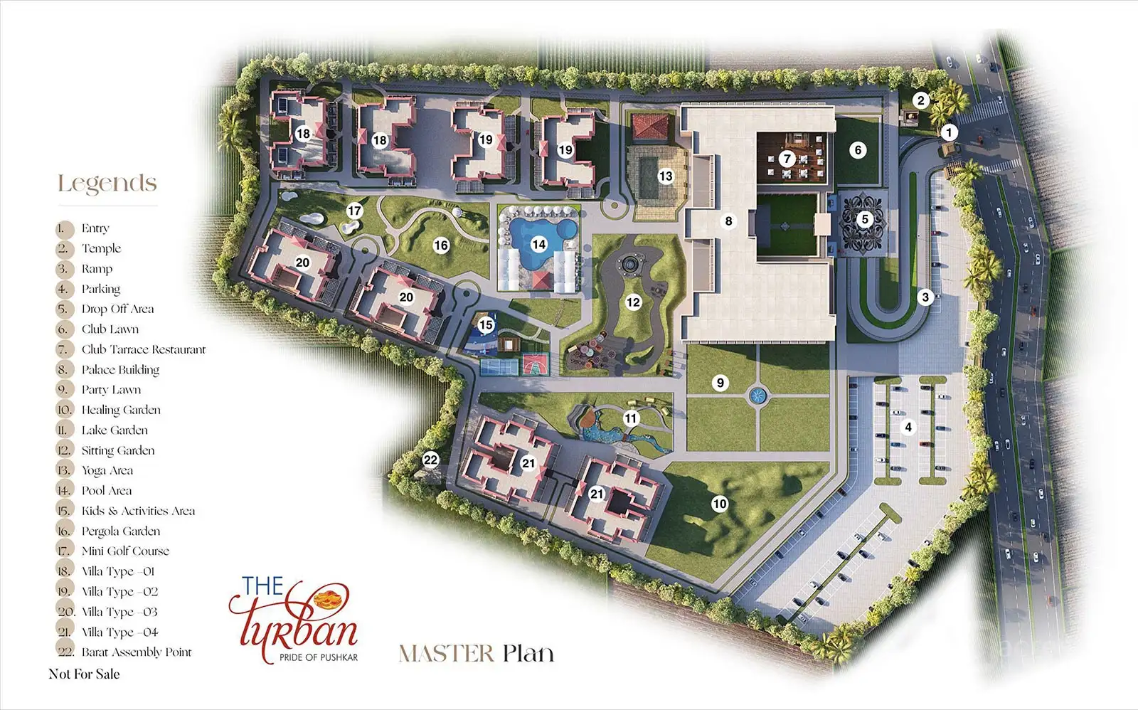 Master Plan The Turban Resort