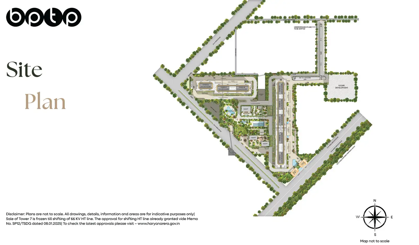 Master Plan BPTP Gaia Residences